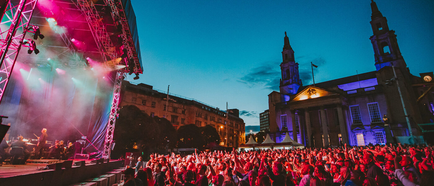 Millennium Square Summer nights