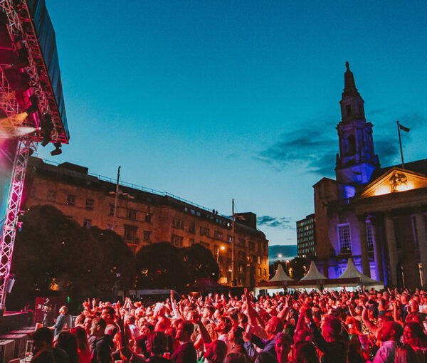 Millennium Square Summer nights